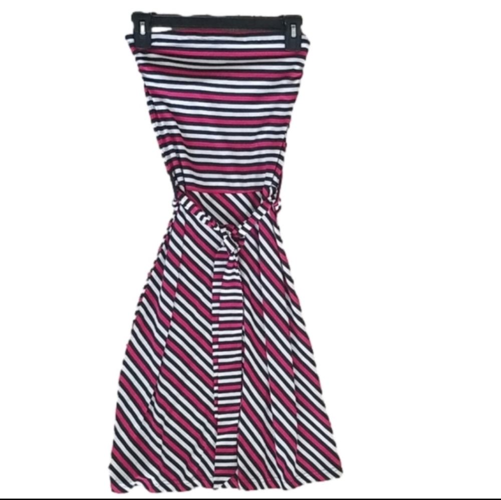 NWT H&M strapless striped dress XS